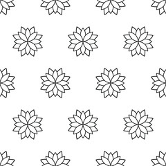Obraz premium lotus seamless pattern , Vector spa lotus wallpapers, fabric, texture, background