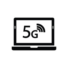 5g internet icon. icon for mobile phone or smart device. 