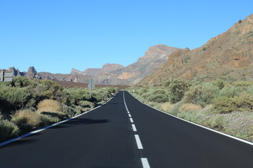 Road in the mountains