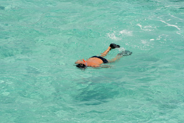 Diving in the Red Sea in Egypt © moniadk