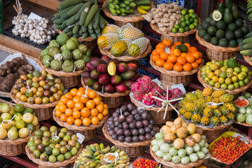 PORTUGAL MADEIRA FUNCHAL MERCADO LAVRADORES