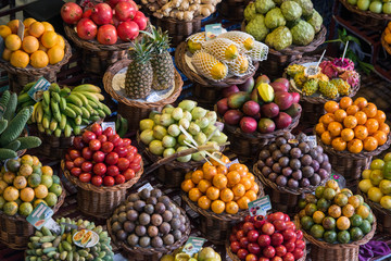PORTUGAL MADEIRA FUNCHAL MERCADO LAVRADORES