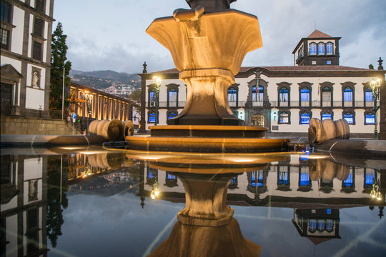 PORTUGAL MADEIRA FUNCHAL FLOWER CITY