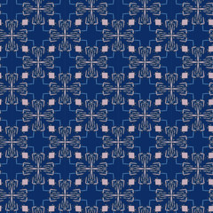 seamless pattern with flowers