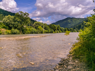 Travel and life in the Carpathian mountains. Carpathian villages, forests, rivers, sunrises and...