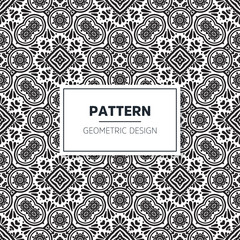 Seamless mandala islamic pattern. Vintage elements