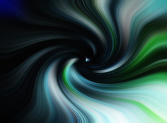 abstract background with green waves