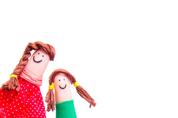 Faces Drawn On The Fingers