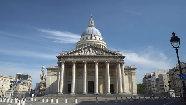 Pantheon, Paris. Originally a church, now a mausoleum for the remains of distinguished French citizens