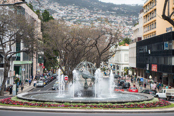 PORTUGAL MADEIRA FUNCHAL CITY © flu4022