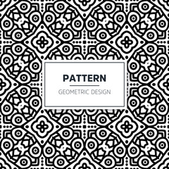 Seamless mandala islamic pattern. Vintage elements