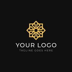 Abstract Pattern design Logo element
