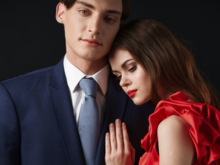 portrait of a young couple