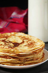 Russian cuisine national dish bliny	