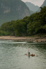 Obraz na płótnie Canvas river tour, china