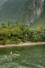 river tour, china