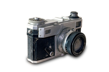 film old shabby camera