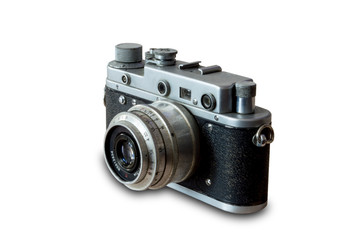 Fototapeta premium film old shabby camera