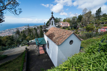 PORTUGAL MADEIRA FUNCHAL MONTE CHAPEL
