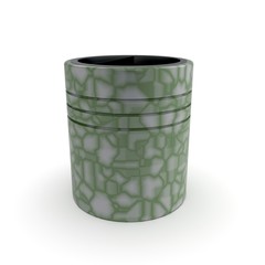 3d model urn Gamburg Green Terrazzo Floor