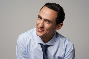 portrait of a handsome young man