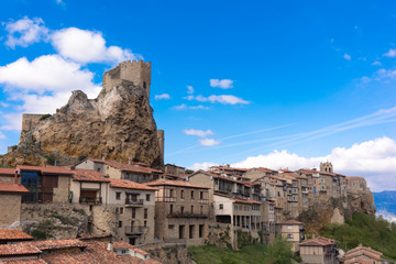 panoramic view of the Frias castle