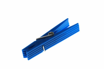 Blue  Clothespin