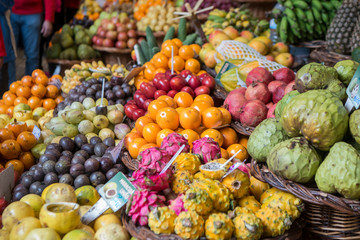 PORTUGAL MADEIRA FUNCHAL MERCADO LAVRADORES
