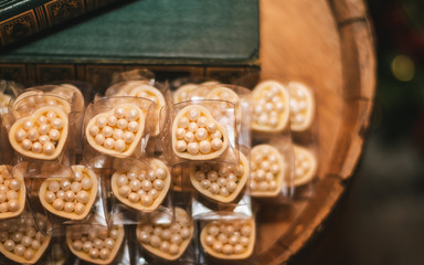 Jewelry of chocolate