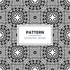 Seamless mandala islamic pattern. Vintage elements
