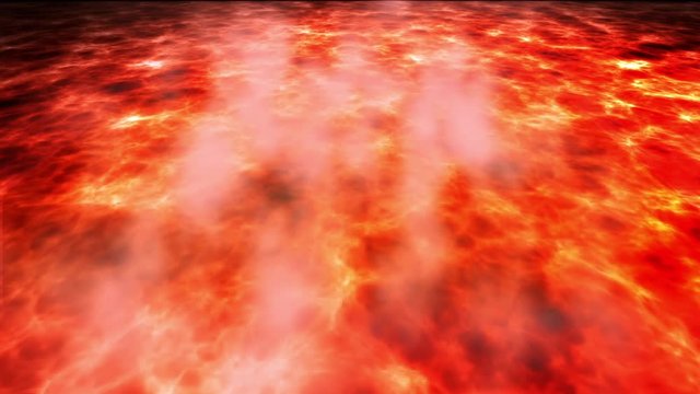 
Volcanic fire magma in motion. Abstract background