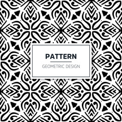 Seamless mandala islamic pattern. Vintage elements