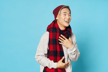 Fototapeta premium portrait of a handsome young man