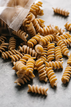 Whole Wheat Fusilli Pasta