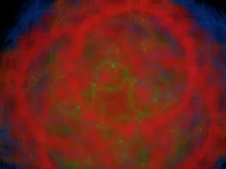 Poster Mélange de couleurs Imaginatory fractal background Image