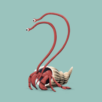 Hermit Crab - Two