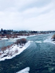 icy missoula river