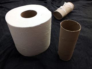 Klopapier toilettenpapier leere rolle