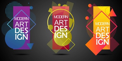 Minimalist hipster colored frame design. frame for the Graphic Art Modern text. design of business cards, invitations, gift cards, leaflets, brochures. vector illustration.