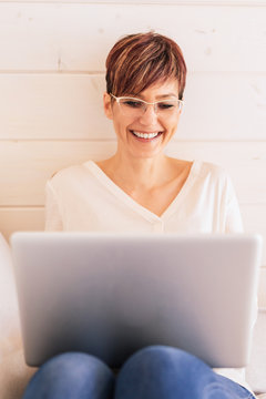 Middle age businesswoman
