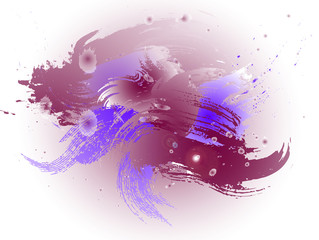 Abstract watercolor background vector image