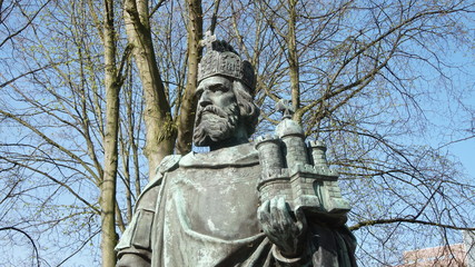 St. Angar Statue in Hamburg