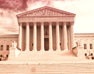 Fototapeta premium Supreme Court building in Washington, DC, United States of America