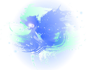 Abstract watercolor background vector image