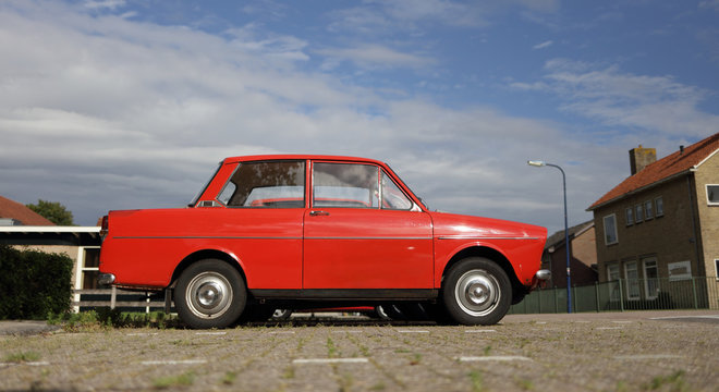 Cool and tiny vintage car