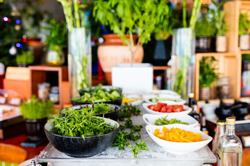 Breakfast buffet