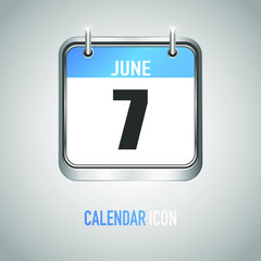 Beautiful square calendar. Date, day, month. Vector illustration background for reminder, app, UI, event, holiday, office document, icon, logo. isolated flat object and symbol. year collection