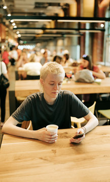 Real Lesbian Woman On The Phone