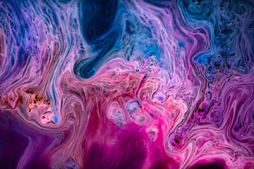 Liquid color waves background