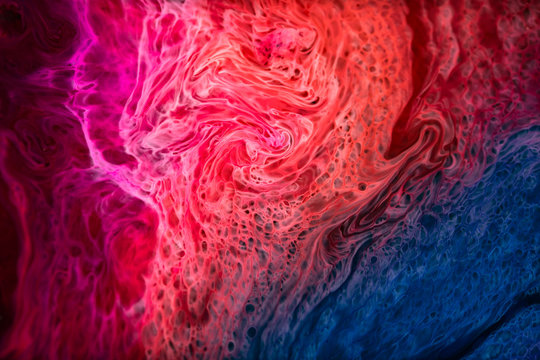 Liquid color waves background